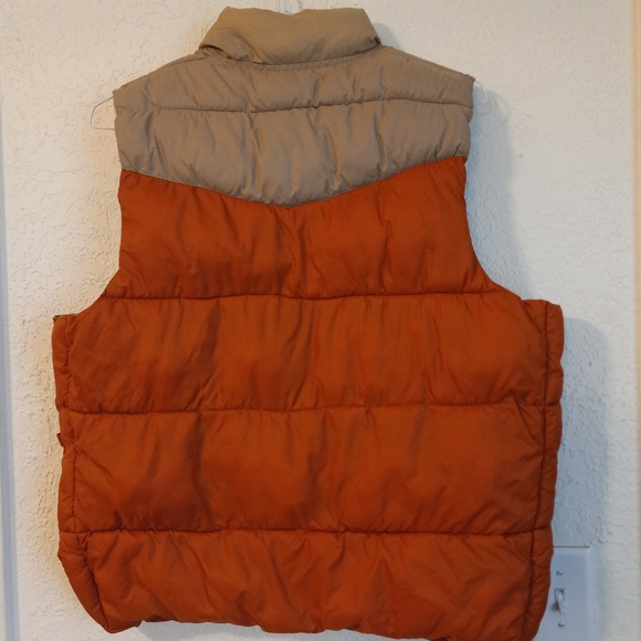 Vintage 90s Black Sheep Reversible Puffer Vest - Picture 4 of 8